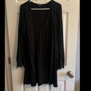 Express black dress